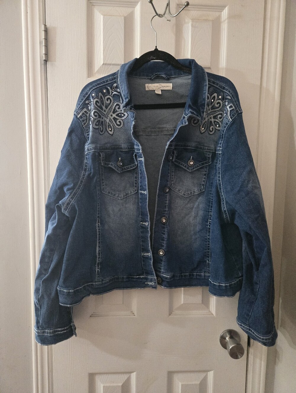 22/24w Cato denim jacket